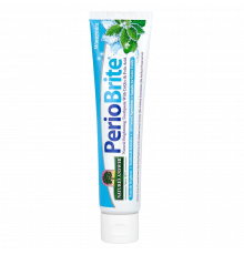 Отбеливающая зубная паста PerioBrite без фтора со вкусом зимней мяты, PerioBrite Brightening Toothpaste, Nature's Answer, 113,4 г
