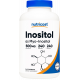 Инозитол (мио-инозитол), Myo-Inositol, Nutricost, 240 капсул