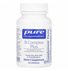 B-Complex Plus, Pure Encapsulations, 60 капсул