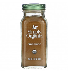 Молотая корица, Cinnamon, Simply Organic, 69 г