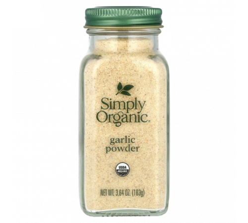 Чеснок в порошке, Garlic Powder, Simply Organic, 103 г