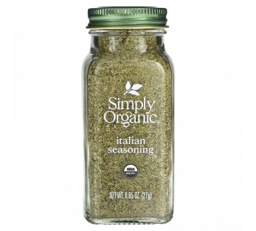 Итальянская приправа, Italian Seasoning, Simply Organic, 27 г