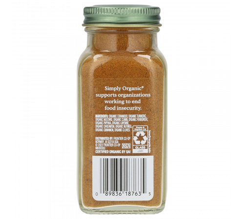 Порошок карри, Curry Powder, Simply Organic, 85 г