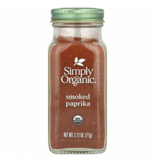 Копченая паприка, Smoked Paprika, Simply Organic, 77 г