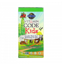 Жевательные мультивитамины для детей со вкусом вишни, Garden of Life, Vitamin Code, 30 штук
