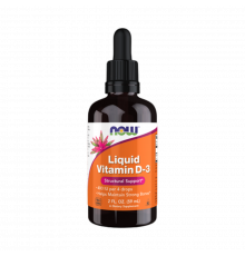 Жидкий витамин Д3, Liquid Vitamin D-3, Now Foods, 59 мл