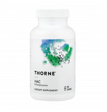 N-ацетилцистеин, NAC, Thorne, 180 капсул
