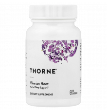 Корень валерианы, Valerian Root, Thorne, 30 капсул
