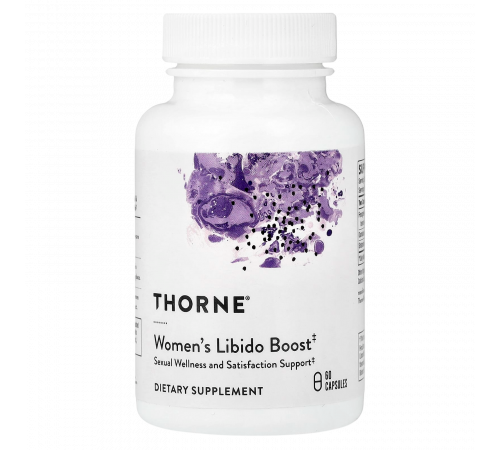 Добавка для поддержки сексуального здоровья, Women's Libido Boost, Thorne, 60 капсул