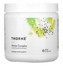 Аминокислотный комплекс со вкусом лимона, Amino Complex, Thorne, 231 г