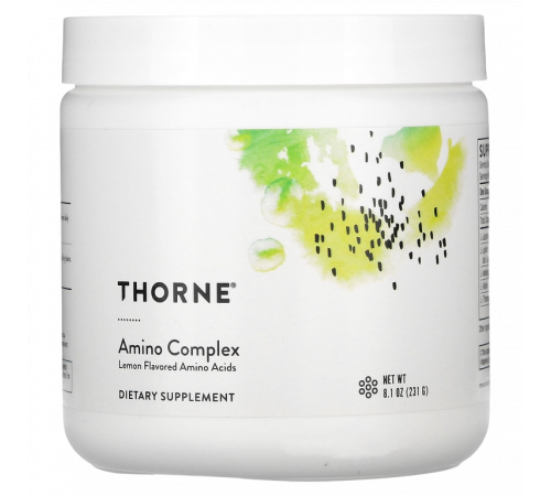 Аминокислотный комплекс со вкусом лимона, Amino Complex, Thorne, 231 г