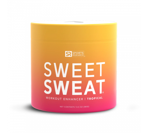 Спортивная мазь с тропическим ароматом, Jar Topical Gel, Sweet Sweat, 383 г