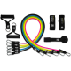 Эспандеры для фитнеса, Performance Resistance Bands, Sweet Sweat, 5 шт.
