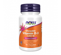 Витамин Д3, Vitamin D3, Now Foods, 120 капсул
