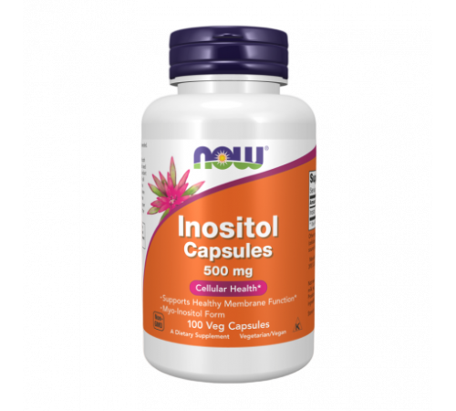 Инозитол, Inositol, Now Foods, 100 капсул