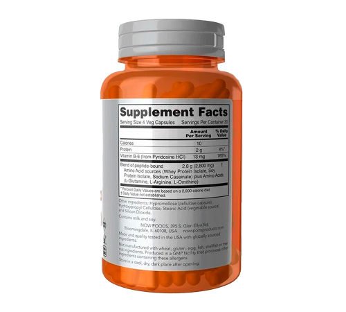 Аминокислотный комплекс, Amino Complete, Now Foods, 120 капсул