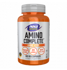 Аминокислотный комплекс, Amino Complete, Now Foods, 120 капсул