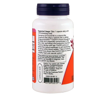 Коэнзим Q10, CoQ10, Now Foods, 60 капсул