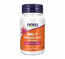 Витамин K2, MK-7 Vitamin K2, Now Foods, 60 капсул