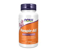 Добавка для здоровья дыхательной системы, Respir-All, Now Foods, 60 таблеток