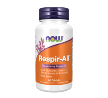 Добавка для здоровья дыхательной системы, Respir-All, Now Foods, 60 таблеток