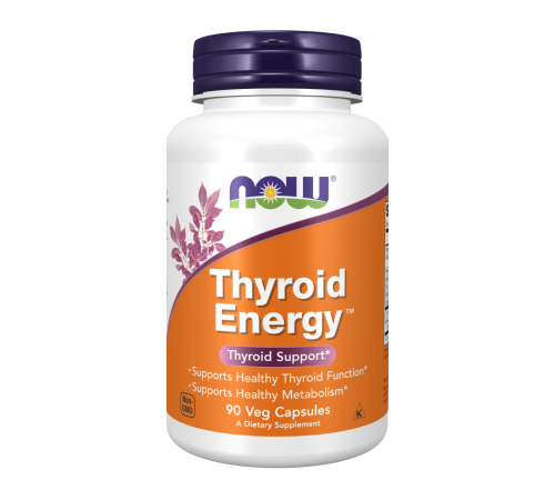 Комплекс Тироид Энерджи, Thyroid Energy, Now Foods, 90 капсул