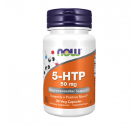 5-Гидрокситриптофан 50 мг, 5-HTP 50 mg, Now Foods, 30 капсул