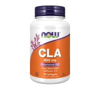 Конъюгированная линолевая кислота (КЛК), CLA, Now Foods, 90 капсул