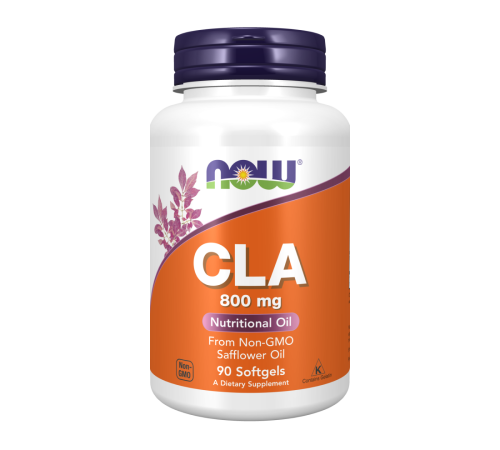 Конъюгированная линолевая кислота (КЛК), CLA, Now Foods, 90 капсул