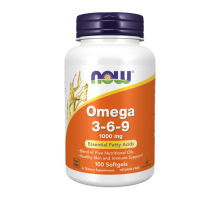 Омега 3-6-9, Omega 3-6-9, Now Foods, 100 капсул