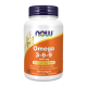 Омега 3-6-9, Omega 3-6-9, Now Foods, 100 капсул