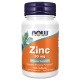 Цинк, Zinc, Now Foods, 100 таблеток
