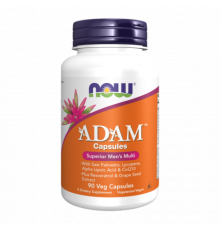 АДАМ мультивитамины для мужчин, ADAM, Now Foods, 90 вегетарианских капсул