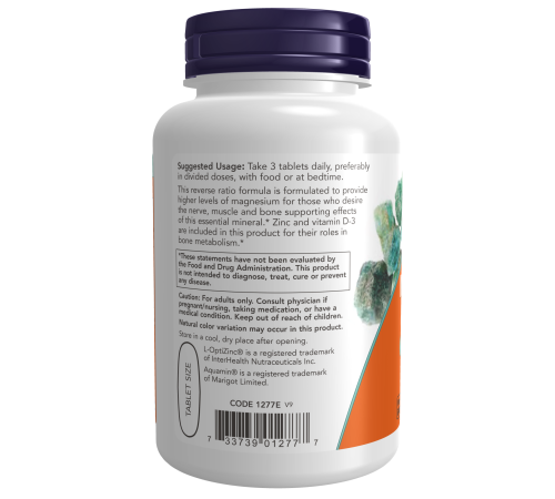 Кальций и магний, Calcium & Magnesium, Now Foods, 250 таблеток