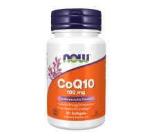 Коэнзим Q10, Coenzyme Q10, Now Foods, 50 капсул