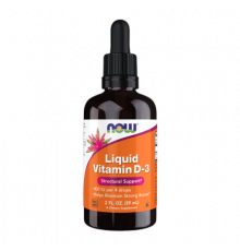 Жидкий витамин Д3, Liquid Vitamin D-3, Now Foods, 59 мл