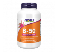 Витамины группы B, Vitamins B, Now Foods, 250 вегетарианских капсул