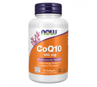 Коэнзим, CoQ10, Now Foods, 90 мягких капсул