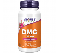 ДМГ, DMG, Now Foods, 100 вегетарианских капсул