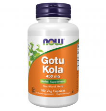 Готу кола, Gotu Kola, Now Foods, 100 вегетарианских капсул