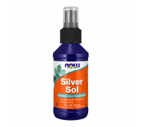 Коллоидное серебро (серебряная вода), Silver Sol, Now Foods, 118 ml