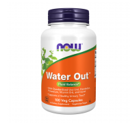 Мочегонный комплекс, Water Out, Now Foods, 100 вегетарианских капсул