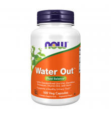 Мочегонный комплекс, Water Out, Now Foods, 100 вегетарианских капсул