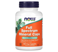 Минеральный комплекс, Full Spectrum Mineral Caps, Now Foods, 120 вегетарианских капсул