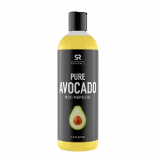 Натуральное Масло Авокадо, Pure avocado oil, Sports Research, 473 мл