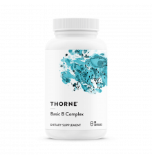 Базовый комплекс Витамина B, Basic B Complex, Thorne, 60 капсул
