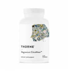 Цитрамат магния, Magnesium CitraMate, Thorne, 90 капсул