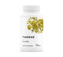 Витамин Д3, Vitamin D, Thorne, 60 капсул