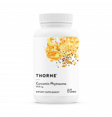Комплекс с куркумином, Curcumin Phytosome Meriva, Thorne, 60 капсул