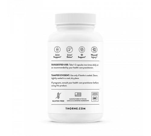 Комплекс с куркумином, Curcumin Phytosome Meriva, Thorne, 60 капсул